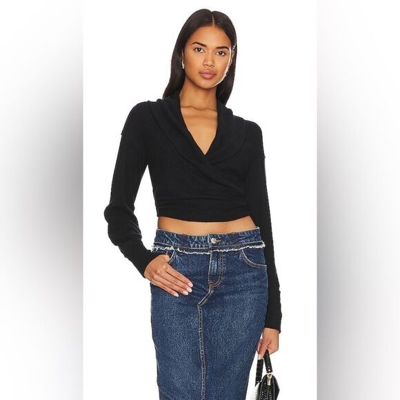 We the Free Black Hold Me Close Pullover XL - Picture 1 of 6